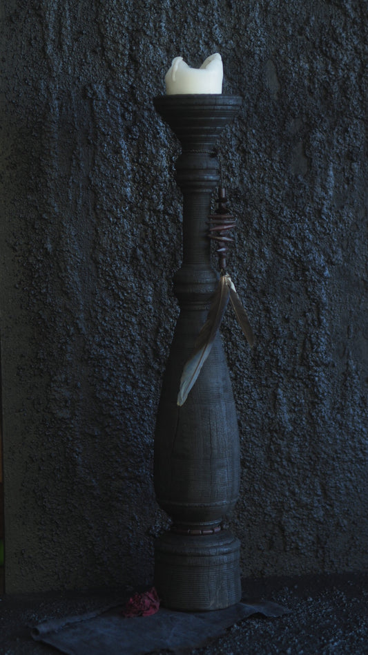 Peace Pipe Jarrah Candle Tower