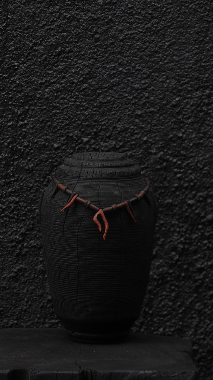 Helios, Wood Vessel.